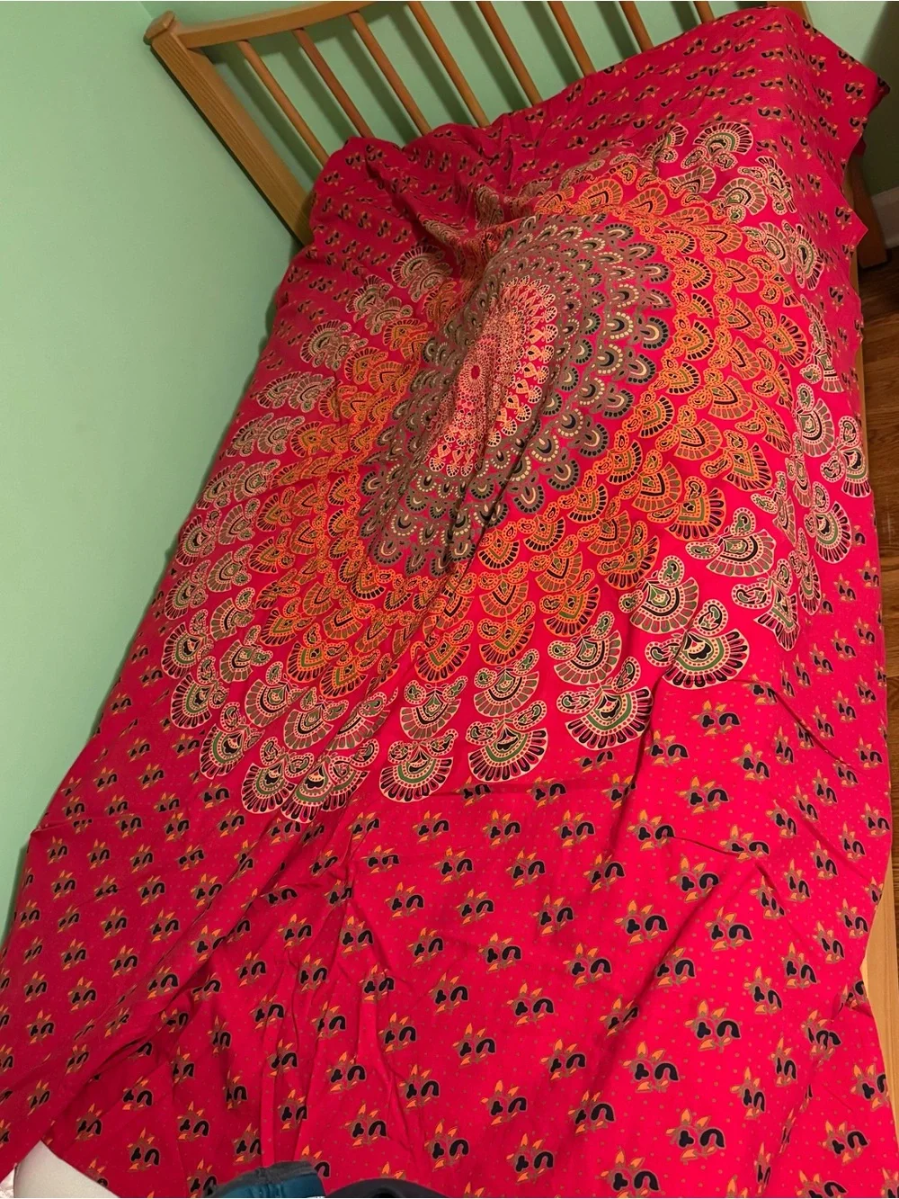 Red Wall Tapestry
